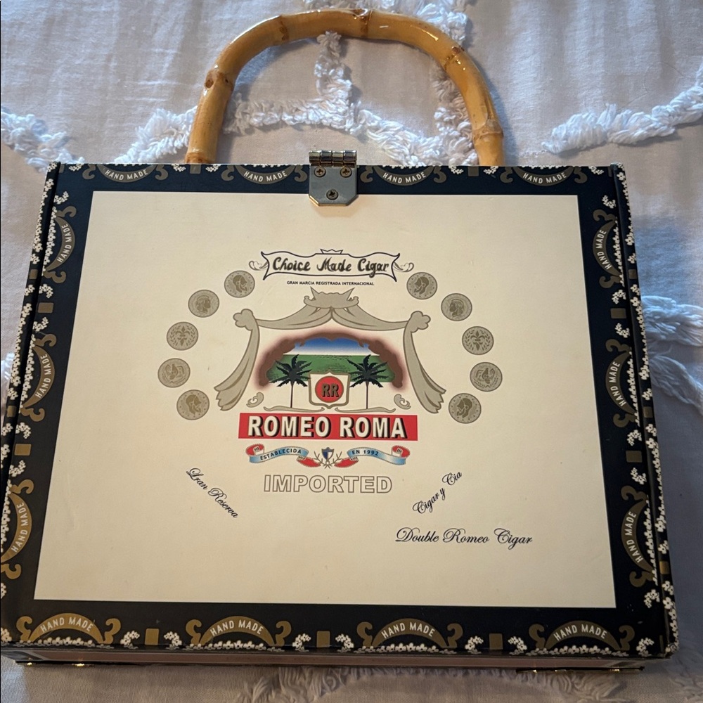 Romeo Roma Imported Cigar Box Handbag